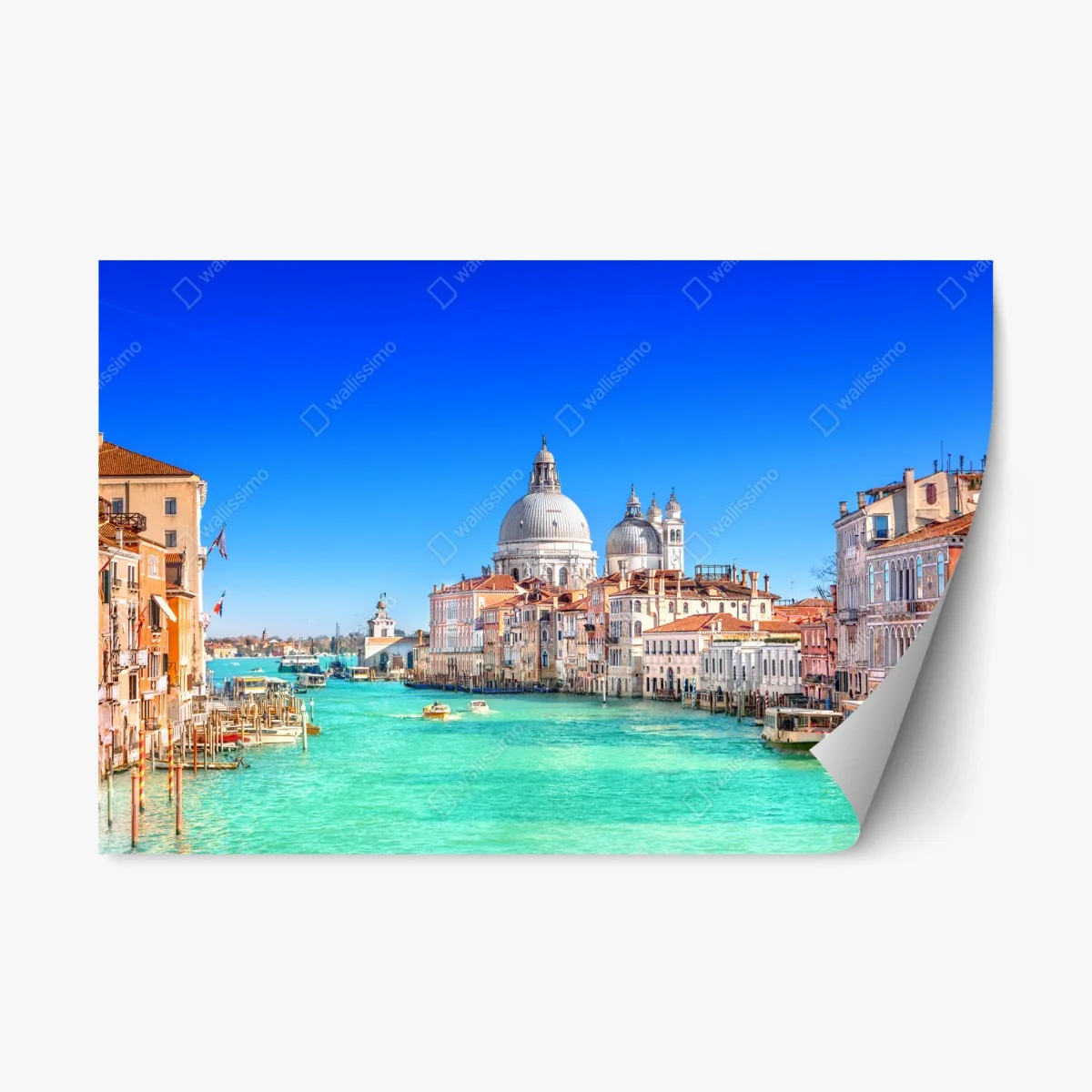Repositionable sticker Venice grand canal panorama • Wallissimo® Repositionable sticker Venice grand canal panorama • Wallissimo®