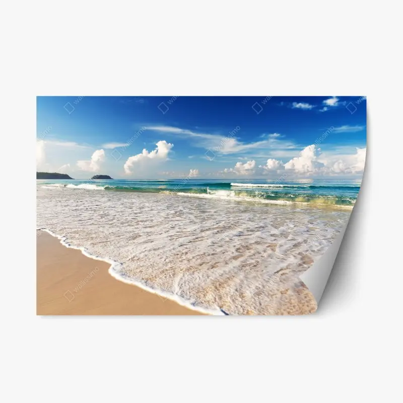 Repositionable sticker Karon Beach, Phuket morning calm
