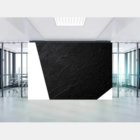 Wall mural black concrete texture minimal abstract • Wallissimo®
