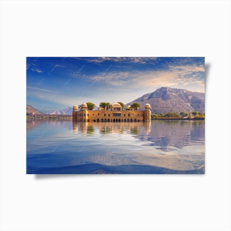 Poster Jal Mahal on tranquil lake • Wallissimo®