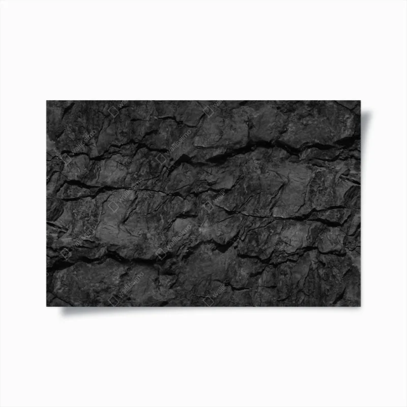 Poster dark rock texture wall art