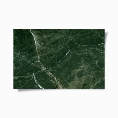 Poster deep green marble texture • Wallissimo®