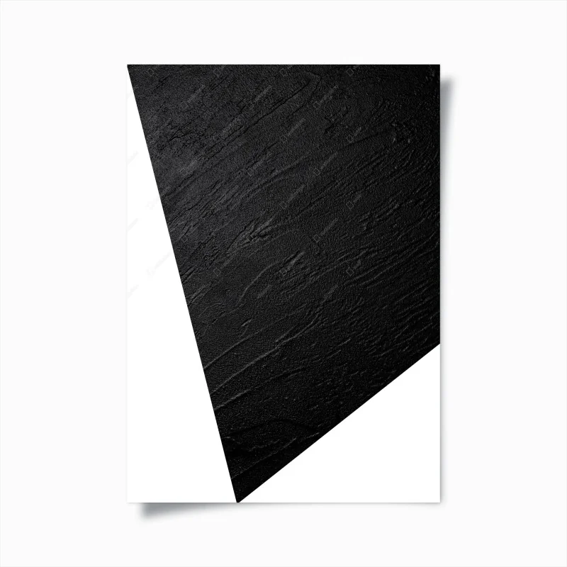 Poster black concrete texture minimal abstract