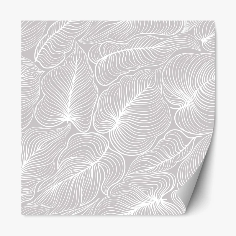 Repositionable sticker serene turquoise cove coastal pathway • Wallissimo®