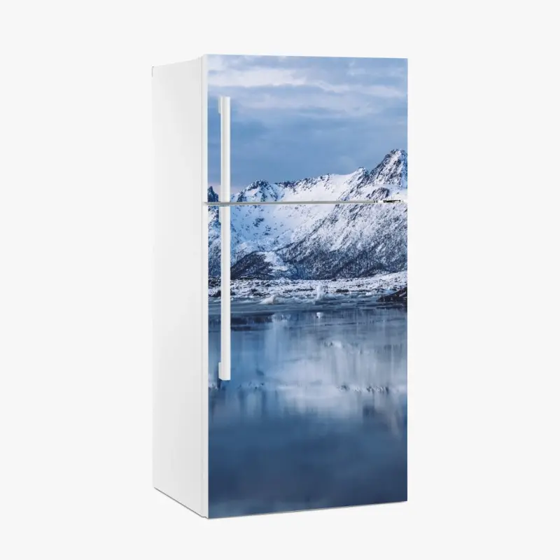 Fridge sticker Manhattan nighttime avenue • Wallissimo®