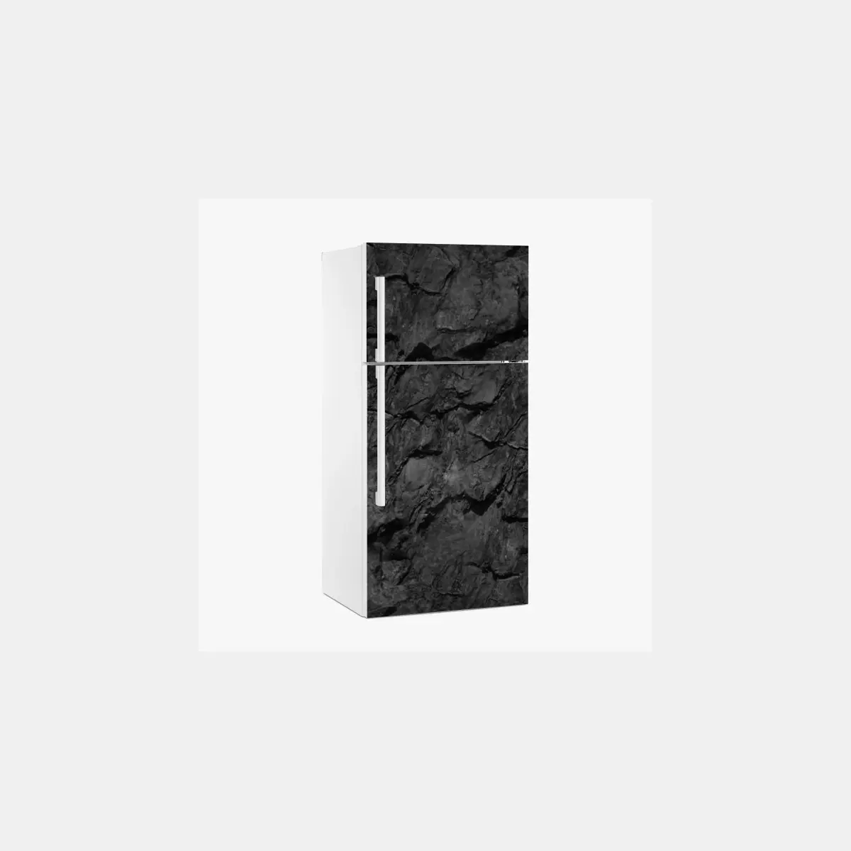 Fridge sticker dark rock texture wall art • Wallissimo® Fridge sticker dark rock texture wall art • Wallissimo®
