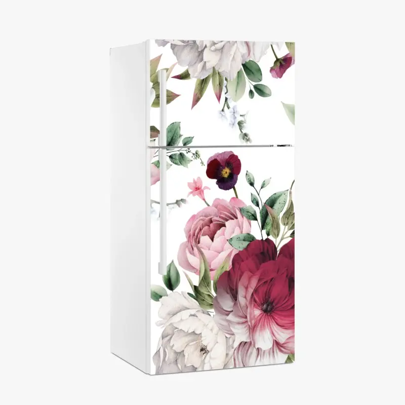 Fridge sticker serene sunset at Sheikh Zayed Mosque • Wallissimo®