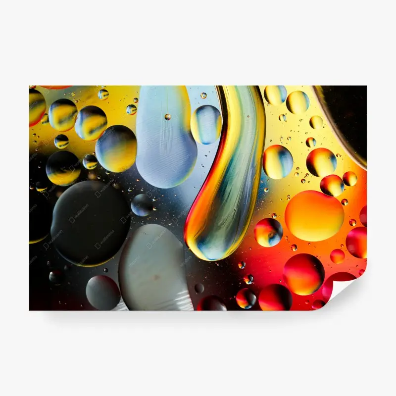 Wall mural surfing waves seamless pattern • Wallissimo®
