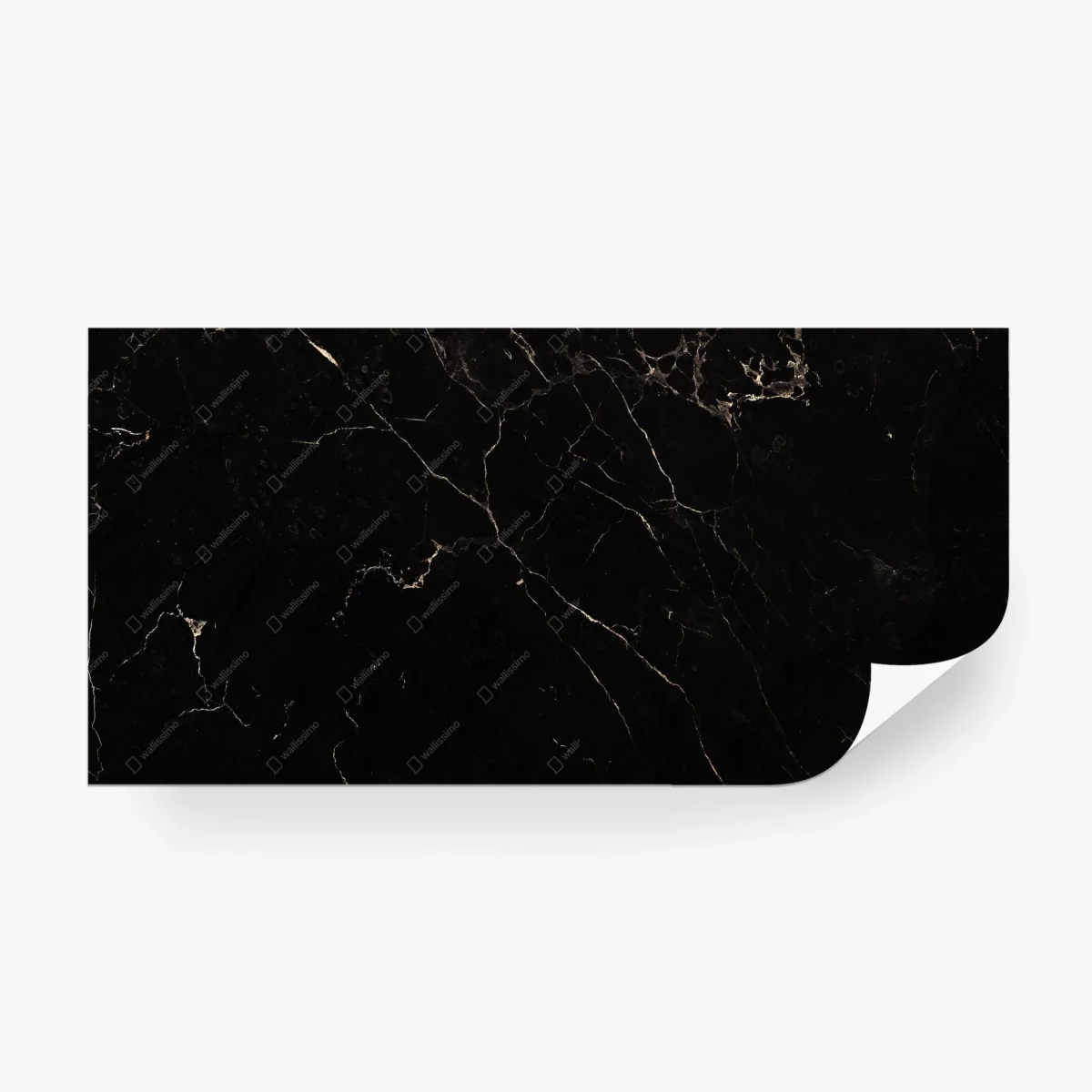 Wall mural black marble elegance • Wallissimo®