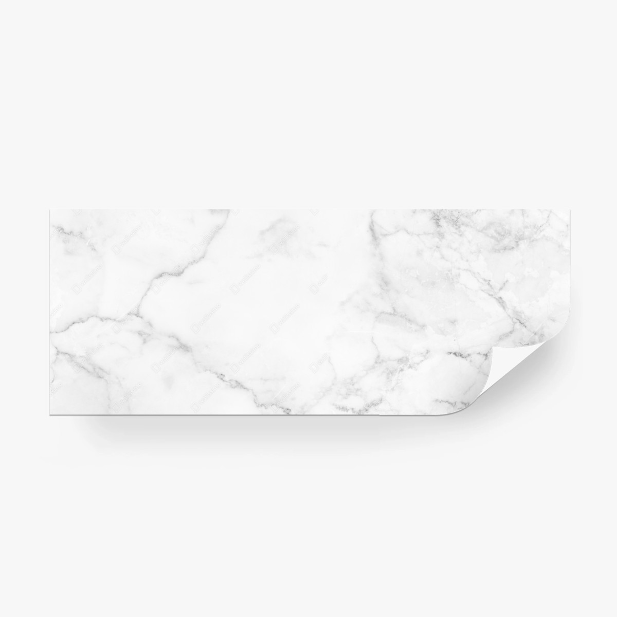 Wall mural white marble texture wall art • Wallissimo®