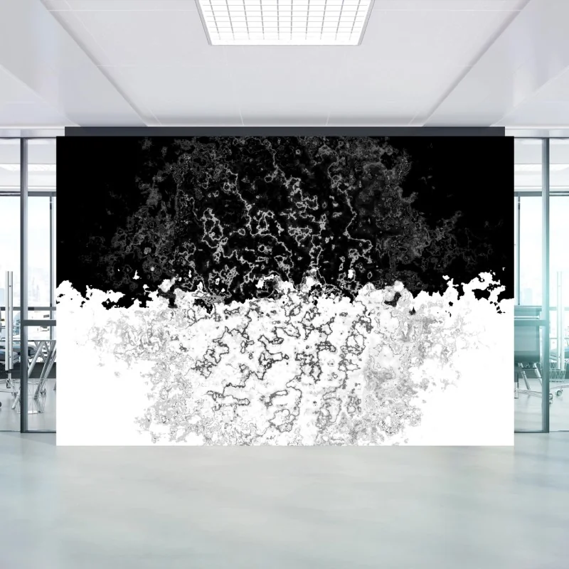 Wall mural monochrome abstract texture