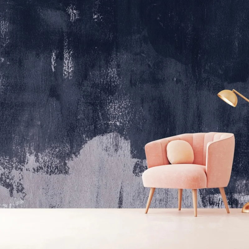 Wall mural midnight textured abstract wall art • Wallissimo® Wall mural midnight textured abstract wall art • Wallissimo®