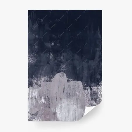 Wall mural midnight textured abstract wall art • Wallissimo®