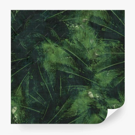 Wall mural lush tropical leaves pattern • Wallissimo®