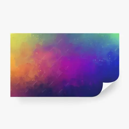 Wall mural vibrant watercolor abstract gradient • Wallissimo®