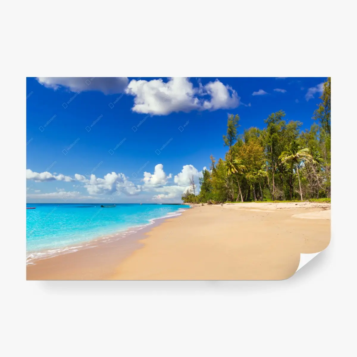 Wall mural tropical Koh Kho Khao beach escape • Wallissimo®