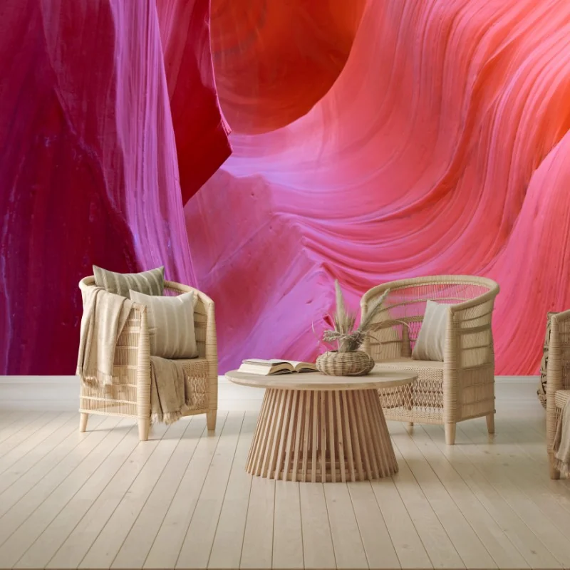 Wall mural Antelope Canyon sandstone waves