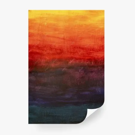Wall mural radiant sunset gradient • Wallissimo®