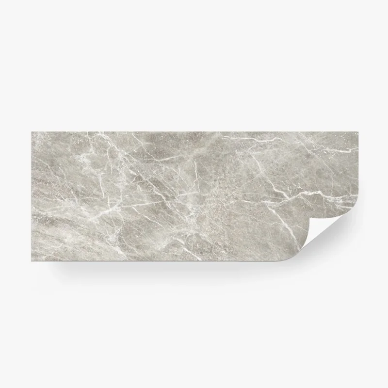 Wall mural subtle gray marble texture