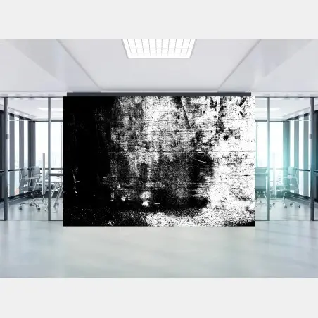 Wall mural gritty high-contrast concrete texture • Wallissimo®