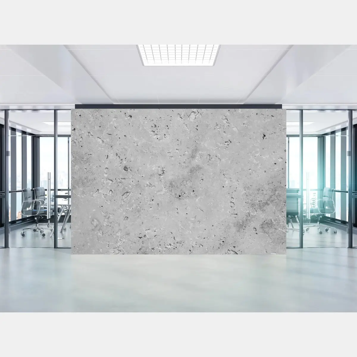 Wall mural raw concrete texture industrial wall art • Wallissimo®
