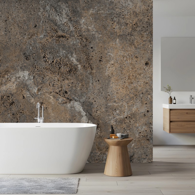 Wall mural rustic earthy stone texture