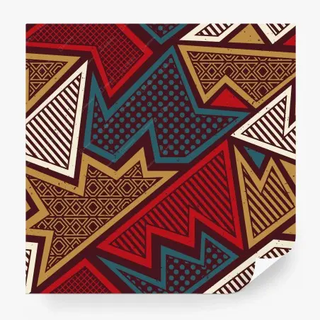 Wall mural bold geometric star pattern • Wallissimo®