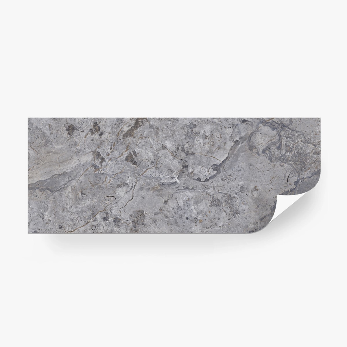 Wall mural gray marble texture wall art • Wallissimo®