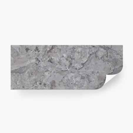 Wall mural gray marble texture wall art • Wallissimo®