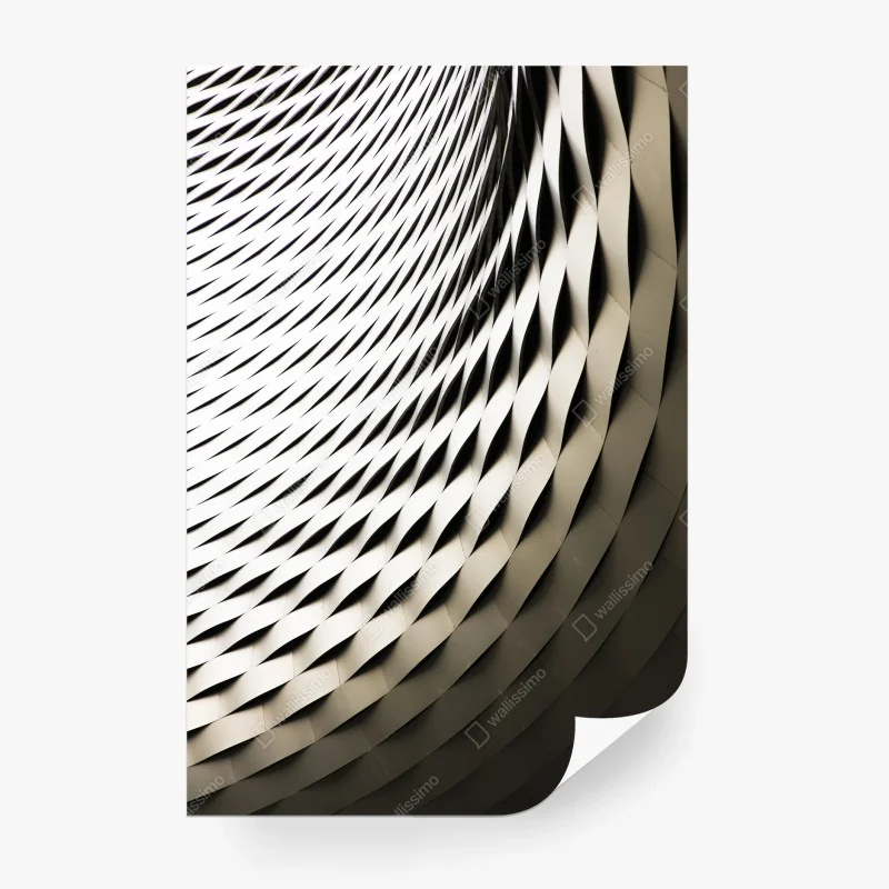 Wall mural modern geometric architectural pattern