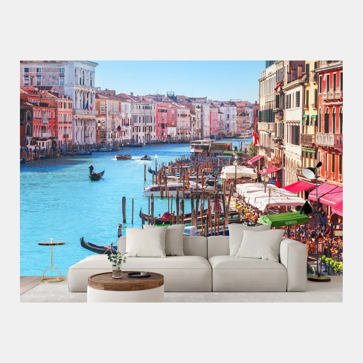 Wall mural Venice grand canal cityscape • Wallissimo®