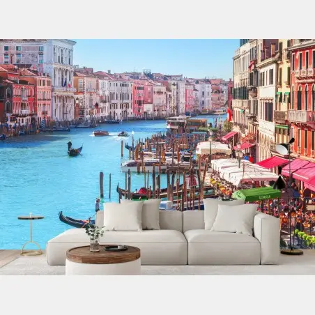 Wall mural Venice grand canal cityscape • Wallissimo®