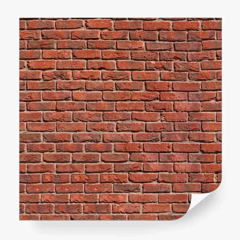 Wall mural seamless red brick wall pattern