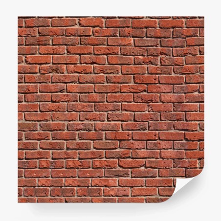 Wall mural seamless red brick wall pattern • Wallissimo®