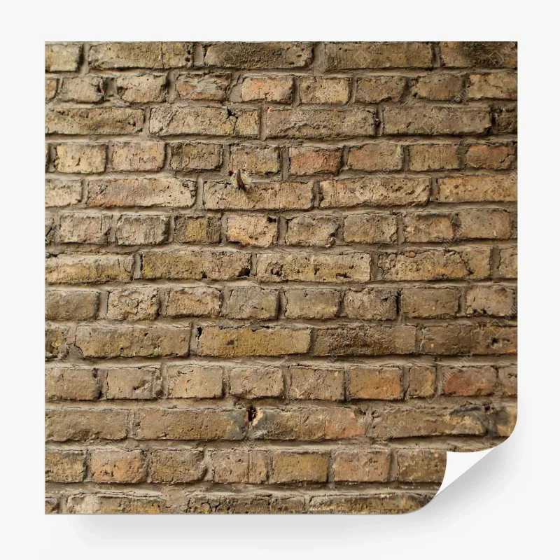 Wall mural rustic exposed brick wall texture • Wallissimo®