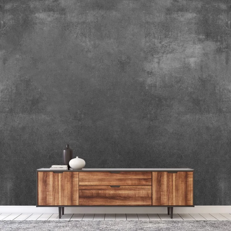 Wall mural dark concrete texture background