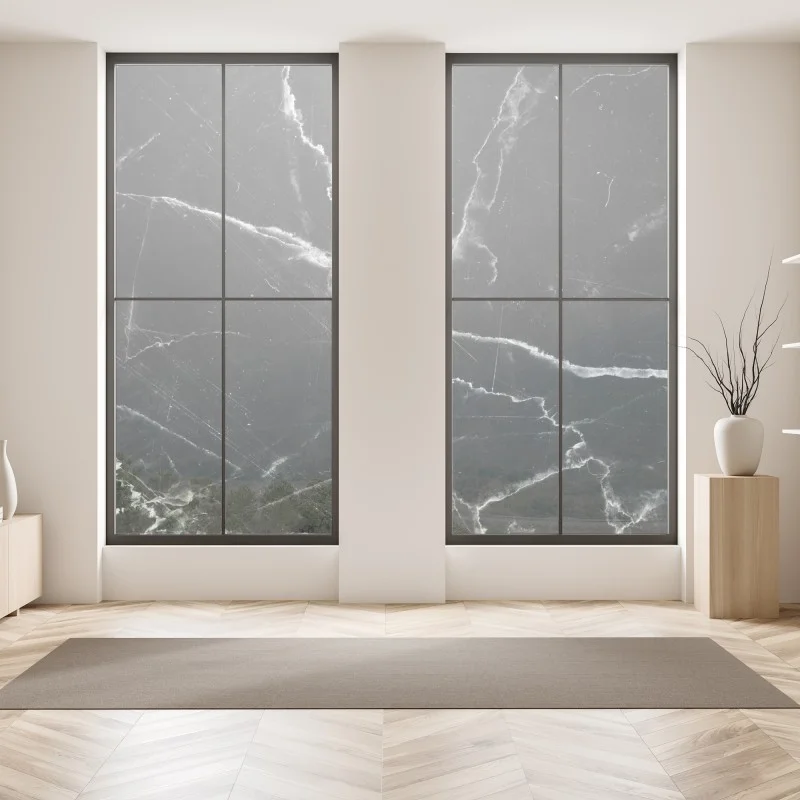 Window decal black marble veined texture ⁕ Wallissimo® Window decal black marble veined texture ⁕ Wallissimo®
